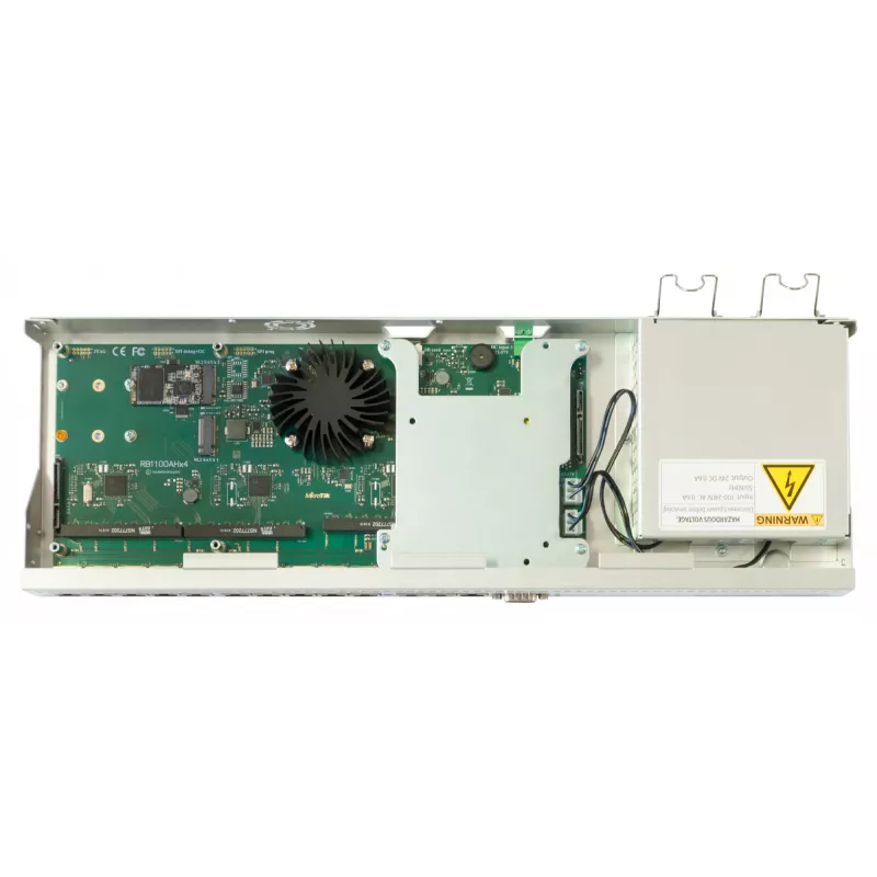 Mikrotik RB1100AHx4 traadiga ruuter Gigabit Ethernet Roostevaba teras