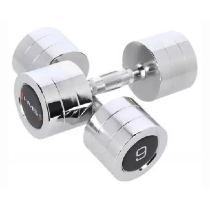 HMS Fitness CHD09 fikseeritud raskusega hantel 9 kg 2 tk