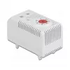 Termostaat DELOCK 66824, plastkorpus, IP20, 30 W, 250 V, 10 A, 43×60×33 mm, hall/punane