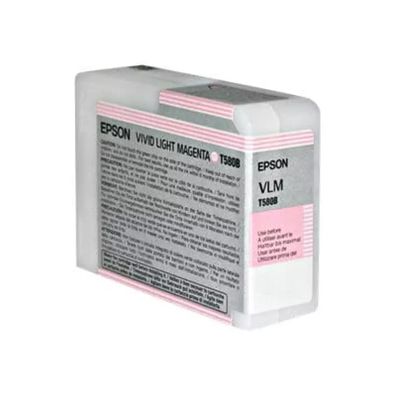 Epson Singlepack Vivid Light magenta T580B00, Vivid light magenta, pigmendipõhine tint, 80 ml, 1 tk