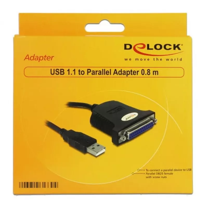 USB 1.1 paralleeladapter DeLOCK 61330