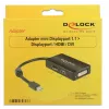 Kaabel DeLOCK 0,16m DisplayPort HDMI DVI Mini DisplayPort