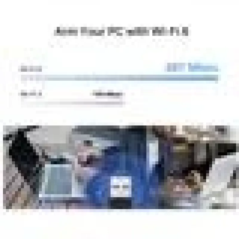 USB Wi‑Fi adapter MERCUSYS MA14N — USB Type‑A, 2,4 GHz üheribaline, kuni 287 Mb/s, must