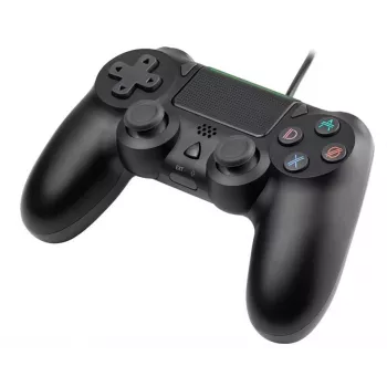 Juhtmega mängupult TRACER SHOGUN PRO Must — 16 nuppu, analoog/digitaalne, 1,5 m kaabel, vibratsioon, PC/PS4/PS3