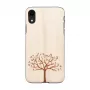 Nutitelefoni ümbris man and wood iPhone XR jaoks – õunapuu puit, must viimistlus