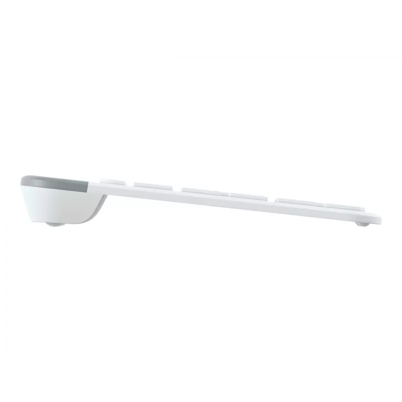 Logitech Slim Wireless Combo MK470 - klaviatuuri-hiire komplekt - juhtmevaba - 2,4 GHz - hispaania keel - valkjas (920-009199)