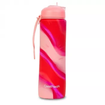 COOLPACK Silikoon veepudel Pump 600 ml Tüdrukutele Roosa