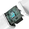 Baseus CCSUP-J02 mobiilseadme laadija universaalne valge AC kiirlaadimine
