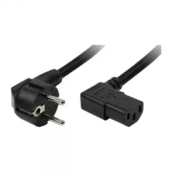 IEC-C13 ühenduskaabel LogiLink Swiss-IEC 2m Must