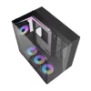 Darkflash TH285 arvutikorpus (must) + 4 ventilaatorit
