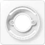 JUNG CD 537 WW - Valge - JUNG - termoplast - 67 mm - 67 mm (CD537WW)