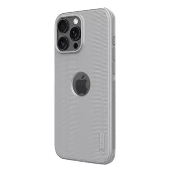 Kaitsev telefonikott Nillkin Super Frosted Shield Pro iPhone 16 Pro, hall, jäik õhuke ümbris