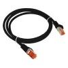 AVIZIO KKS6CZA1.0 võrgukaabel Must 1 m Cat6 F/UTP (FTP)