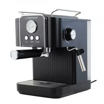 Espresso kohvimasin ESPERANZA EKC010 — 1,8 L veepaak, 850 W, 20 baari, sisseehitatud piimavahustaja