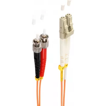 shiverpeaks BS77942 fiiberoptiline kaabel 2 m LC ST OM2 oranž (BS77942)