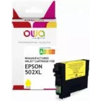 Armor OWA tindikomplekt, ühilduv EPSON 502XL Y kollane - taastoodetud - ühilduv