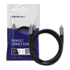 USB-C kaabel QOLTEC USB4 240W Thunderbolt 3/4 jaoks, 40 Gbps, 240 W toiteedastus