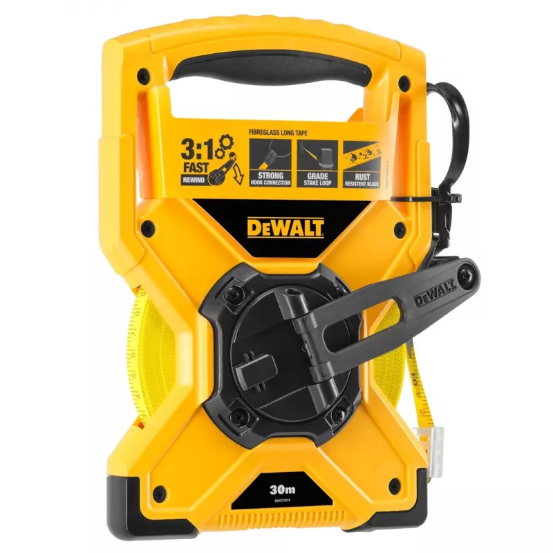DeWALT DWHT34218-0 30 m fiiberklaasist pikk mõõdulint