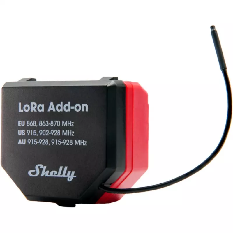 Shelly LoRa lisaseade IoT-ühenduvuse jaoks