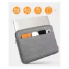 Ümbris Inateck LB01005 kuni 33,8 cm (13,3 tolli) seadmetele, hall