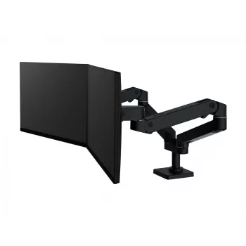 Ergotron LX Pro - Kinnituskomplekt (kaheharuline) - modulaarne - 2 LCD-ekraanile - kõrvuti - Alumiinium - Must - Ekraani suurus: kuni 68,6 cm (kuni 27 tolli) (45-686-292)