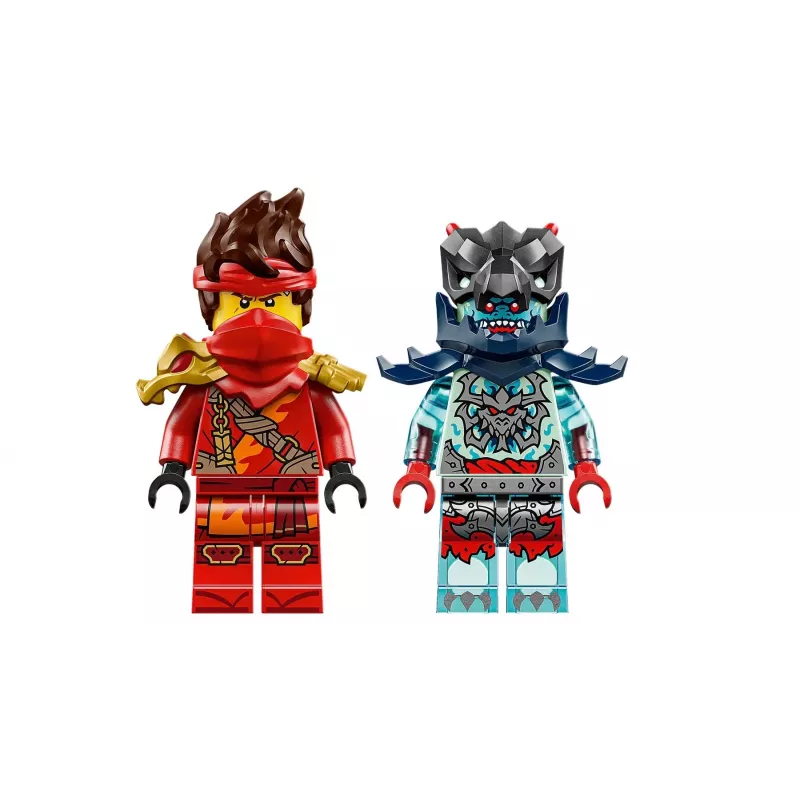 LEGO ehituskomplekt NINJAGO 71838 Kai mootorratta kiirusvõistlus — 79 tk, 2 minifiguuri, vanusele 6+, mõõtmed 40×30×90 mm