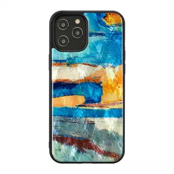 Kaitseümbris iKins Apple iPhone 12 / 12 Pro jaoks — taevasinine