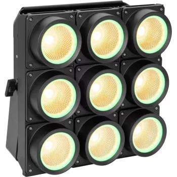 Valgusti EUROLITE Atmo Blinder 9 IP rated — IP-kaitsega LED-pimestusseade 9 LED-iga, ilmastikukindel