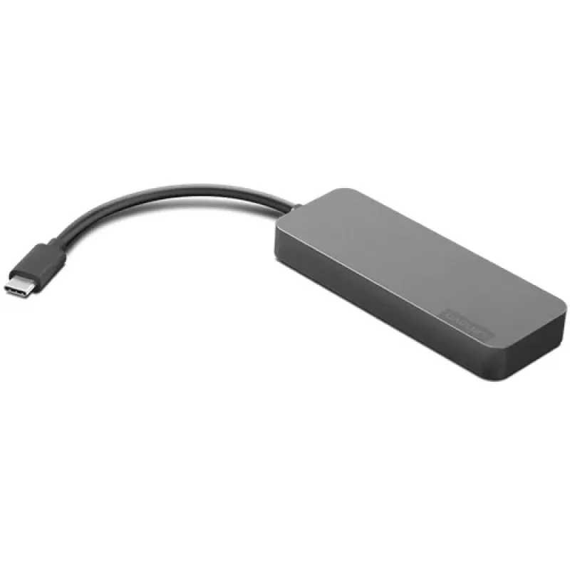 Lenovo GX90X21431 sülearvuti dokk/pordireplikaator USB 3.2 Gen 2 (3.1 Gen 2) USB-C Must