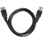 USB A - USB A -kaabel GEMBIRD 68904, USB 2.0, 3 m, must