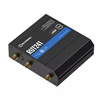 Router LTE WiFi 4 Teltonika RUT241 ESIM versioon Euroopa koos EL toiteplokiga (RUT241210000)