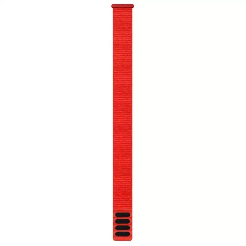 Garmin UltraFit-kellarihm 22 mm nailon leekpunane (010-13306-12)