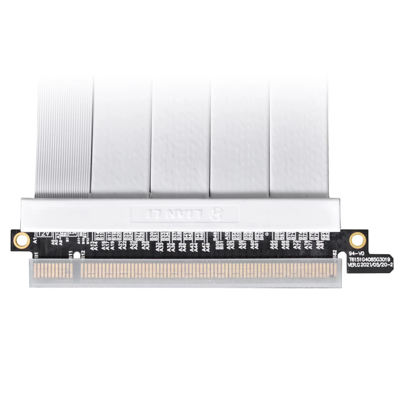 Lian Li PW-PCIV-4-90W PCIe 4.0 tõstekaabel 900 mm valge