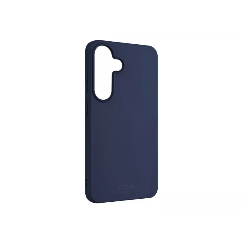 Telefoni tagakaas FIXED Samsung Galaxy S25 jaoks — kummist, sinine