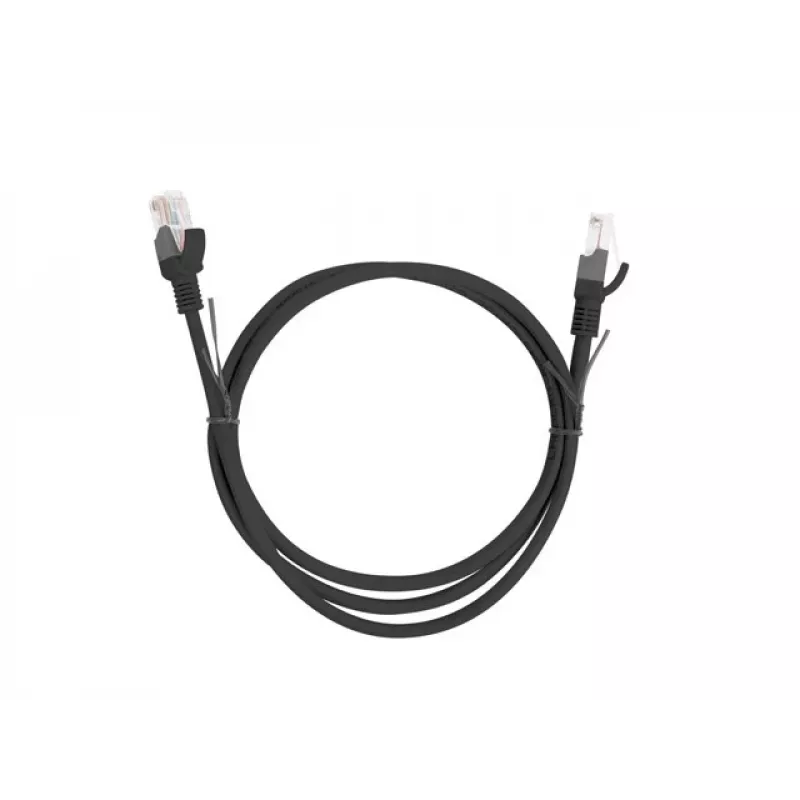 Võrgukaabel LANBERG PCU6-10CC-0100-BK RJ-45 Cat6 1 m Must U/UTP