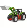 BRUDER Traktor esilaaduriga mudel BR-03451 – vastupidav mängutraktor liigutatava laaduriga