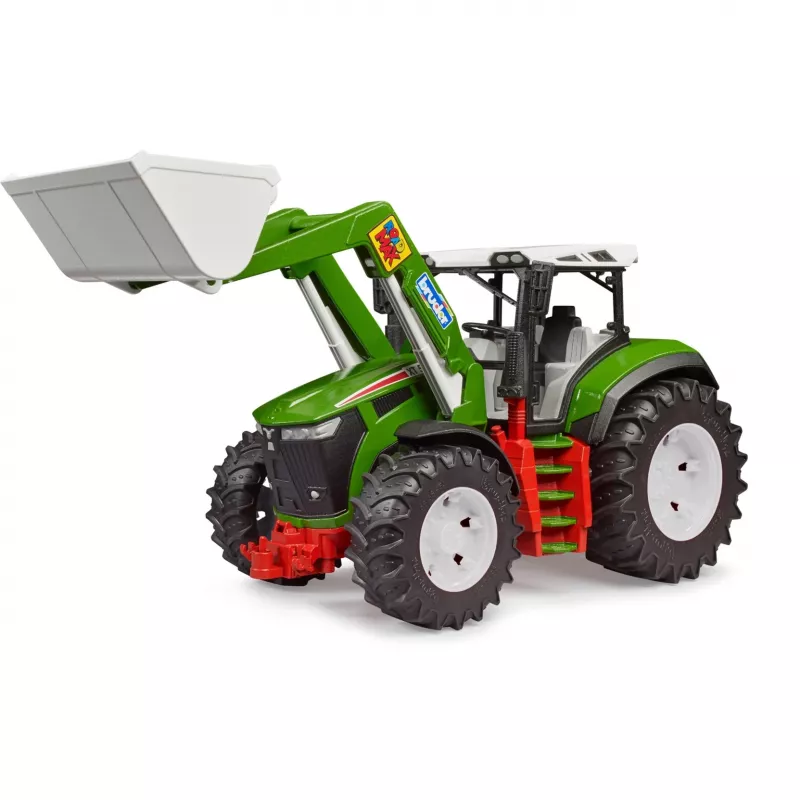BRUDER Traktor esilaaduriga mudel BR-03451 – vastupidav mängutraktor liigutatava laaduriga