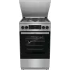 Gorenje GKS5C71XF vabaltseisev pliit ahjuga hõbedane