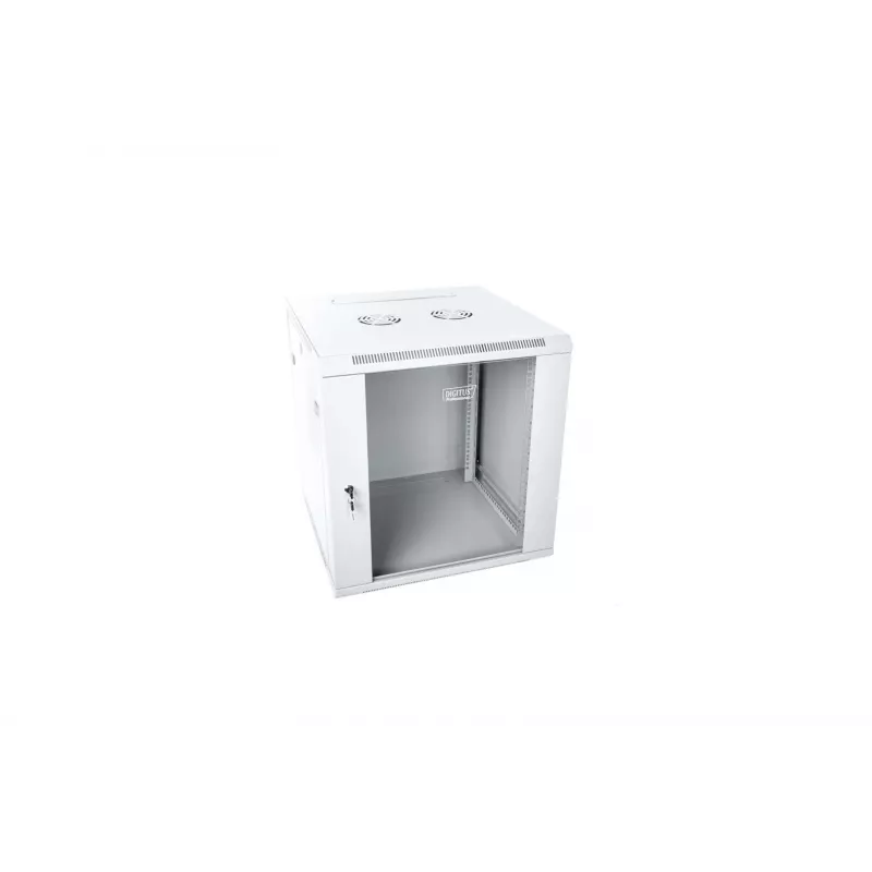 Digitus DN-W19 12U/600 - riiulikapp Seinale paigaldatav riiul Hall