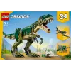 Ehituskomplekt LEGO Creator 3-in-1 T.Rex ehitatav mudelikomplekt, 626 tk, 150 mm kõrgus, vanus 9+