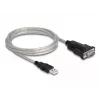DeLOCK Adapter USB 2.0 Type-A Serial RS-232 D-Sub 9 + D-Sub 25