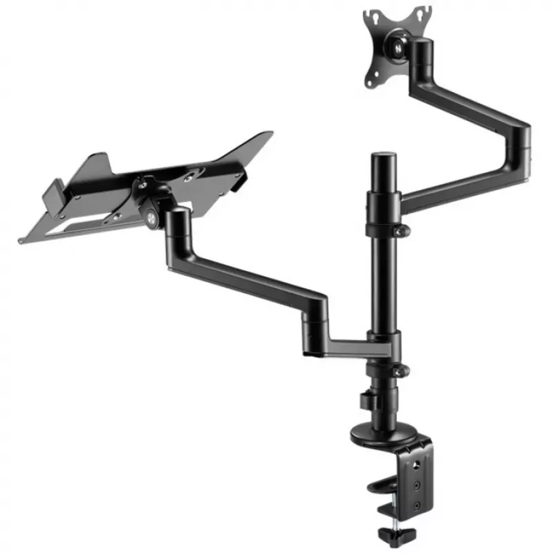 Monitorihoidik WENTRONIC Goobay Deluxe 74417 sülearvuti haruga, must