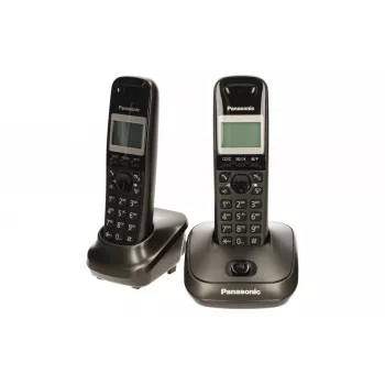 Panasonic KX-TG2512 DECT telefon Hall kõnevalija ID-ga