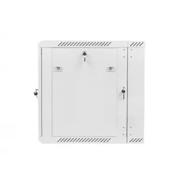 KAHEOSALINE SEINALE PAIGALDATAV RACK-KAPP 19 12U 600X600 HALL LANBERG (LAME PAKEND)