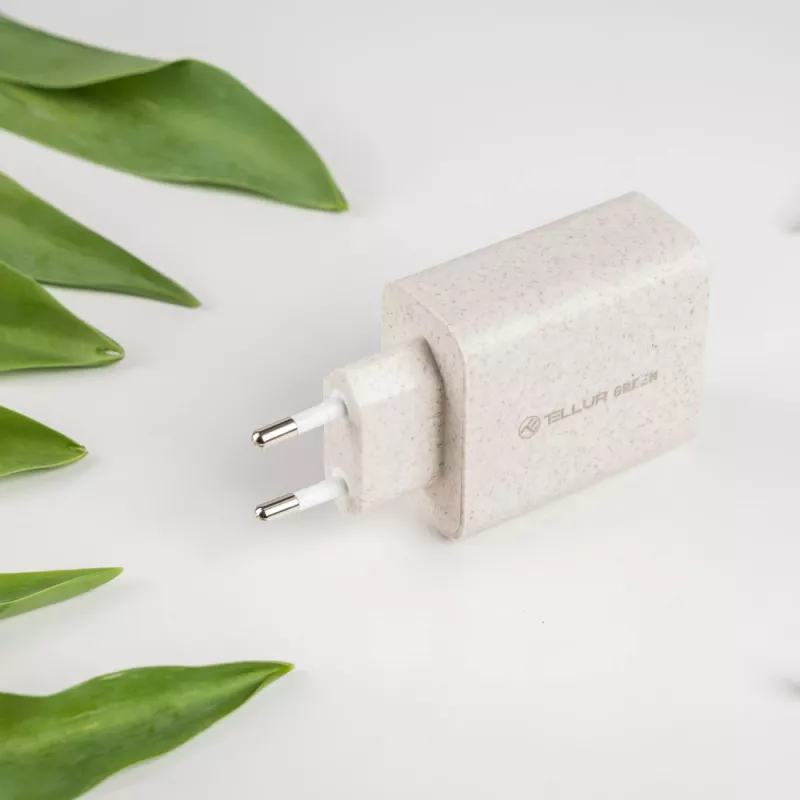 Laadija Tellur TLL151321 USB-C PD20W USB QC3.0, 20W PD ja QC3.0 kiirlaadimine