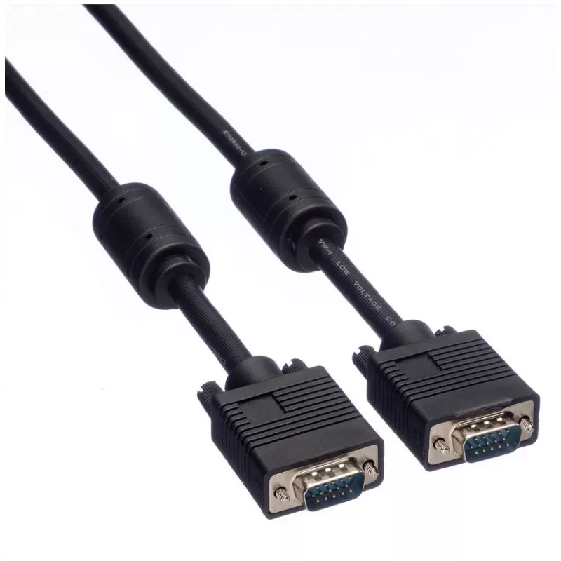 VGA-kaabel ROLINE High Quality Ferrite DDC HD15 M/M 20 m