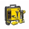 Akutrell STANLEY SFMCF830D2K-QW 18V Li-Ion, 2 Ah x2, 3 käiku, 203 N·m, 3200 p/min, LED, püstolkäepide