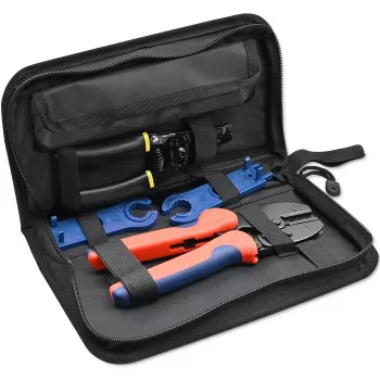 Qoltec Solar Tool Kit ühilduv MC4 pistikutega | pressimistööriist + eemaldamistangid