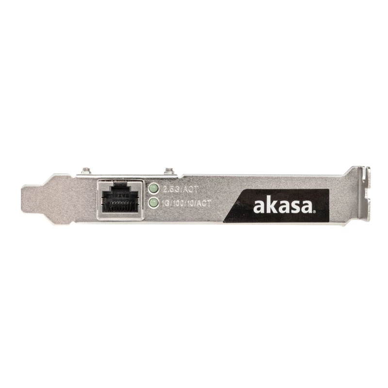 Akasa AK-PCCE25-01 - Sisseehitatud - Juhtmega - PCI Express - Ethernet - 2500 Mbit/s