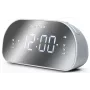 Kellraadio Muse M-170CMR — digitaalne kellraadio, 1,2-tolline LED-ekraan, FM, vahelduvvool 230 V, AAA varutoide, peegel/valge